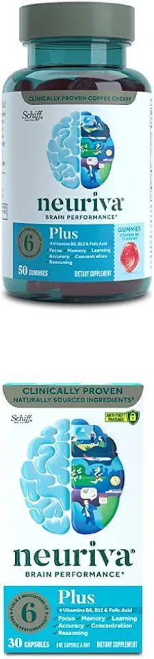 Strawberry Gummies and Capsules Brain Support Supplement N751391