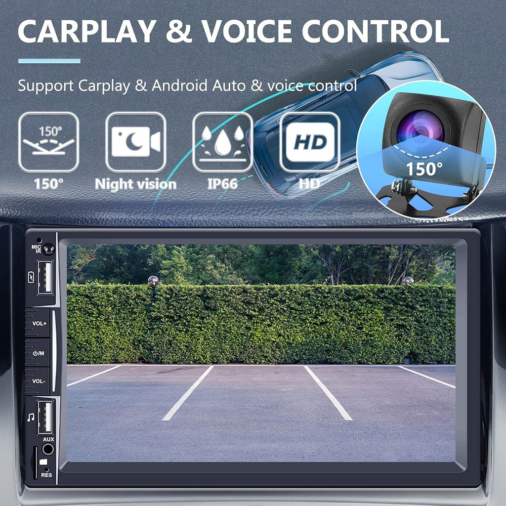 7” Touchscreen Car Stereo with Bluetooth FM Radio Receiver S3106