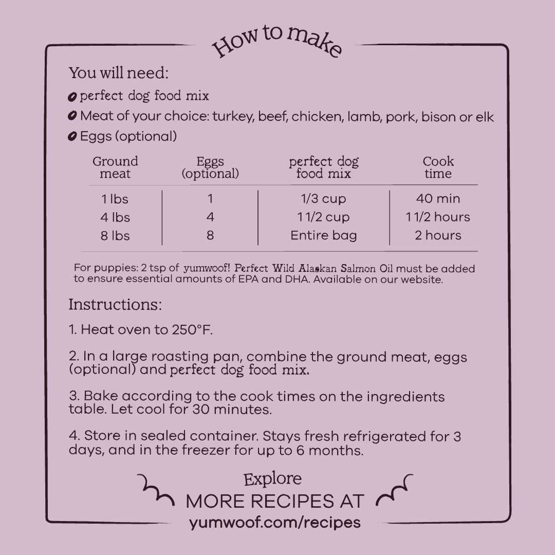 Dog Food Mix G497160