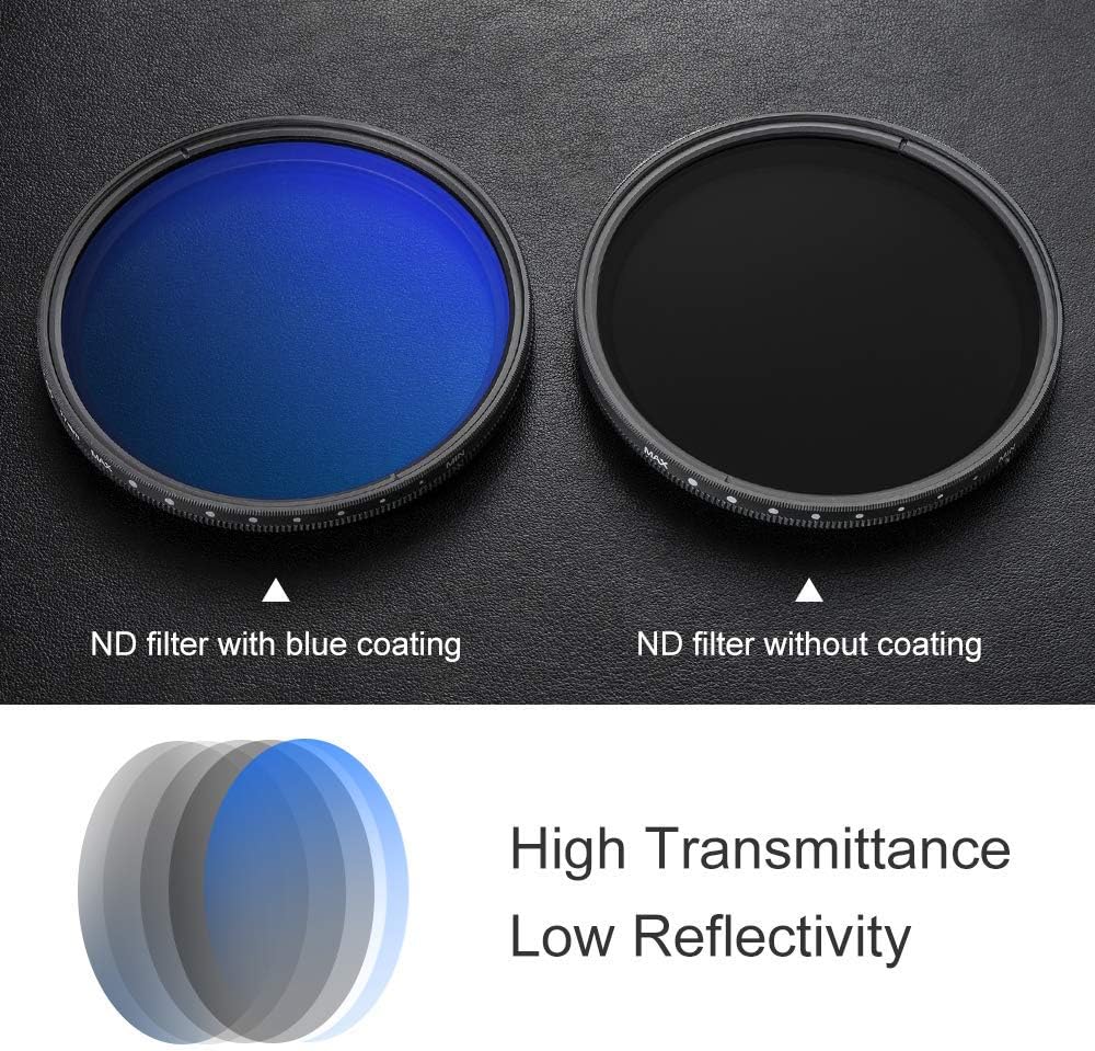 55mm Variable ND2-ND400 Neutral Density Filter T24487
