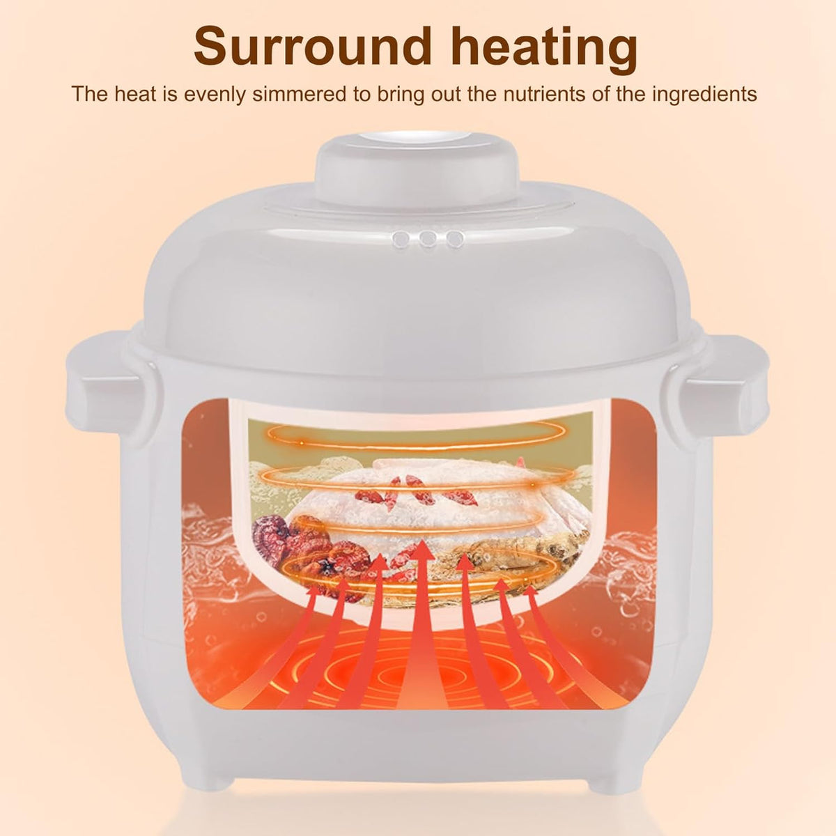 Mini Ceramic Stew Cooker W35022