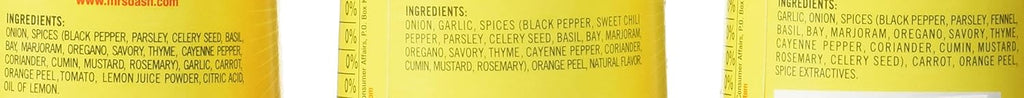 All Natural Seasoning Blends 2.5 oz W78089