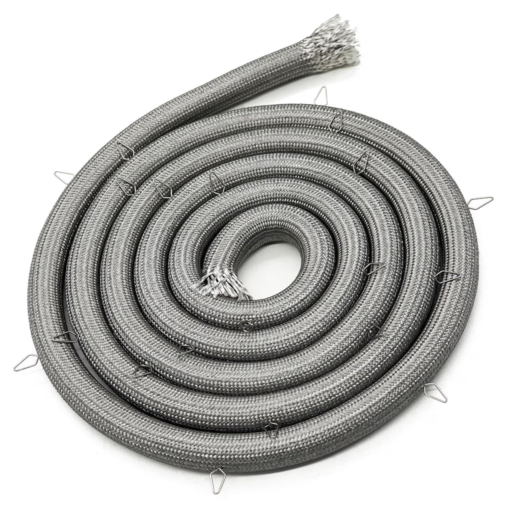Upper Oven Door Seal Gasket with 20 Mounting Clips J917245