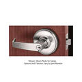 Cylindrical Lock Bright Nickel Plated Clear Coated O74924