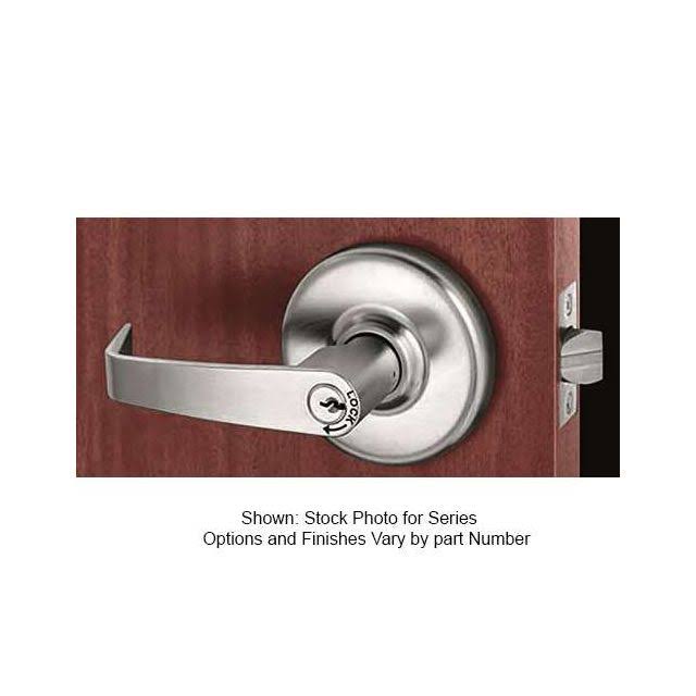 Cylindrical Lock Bright Nickel Plated Clear Coated O74924