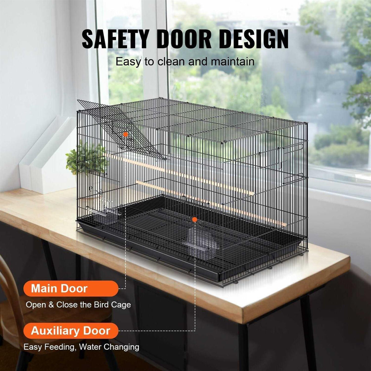 30 inch Metal Bird Cage E86359