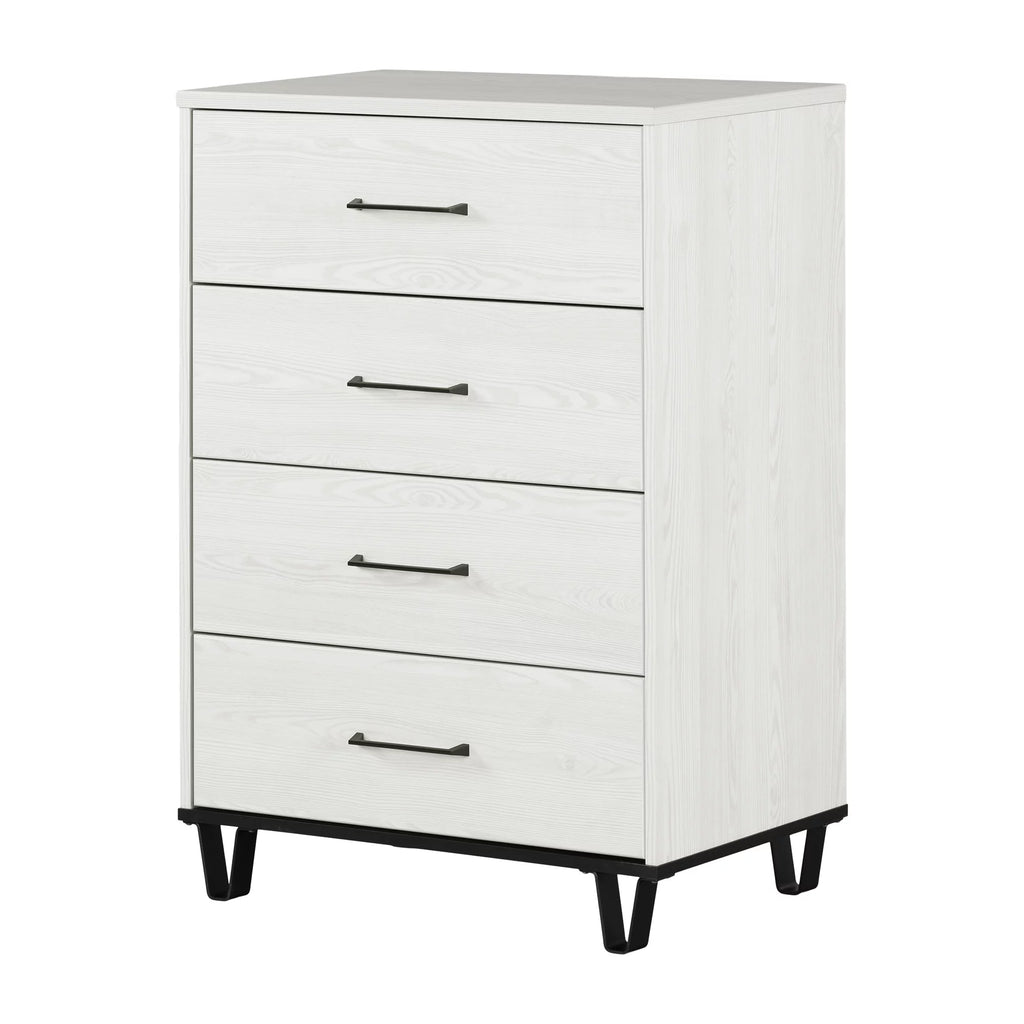 White 4-Drawer Chest Z68599