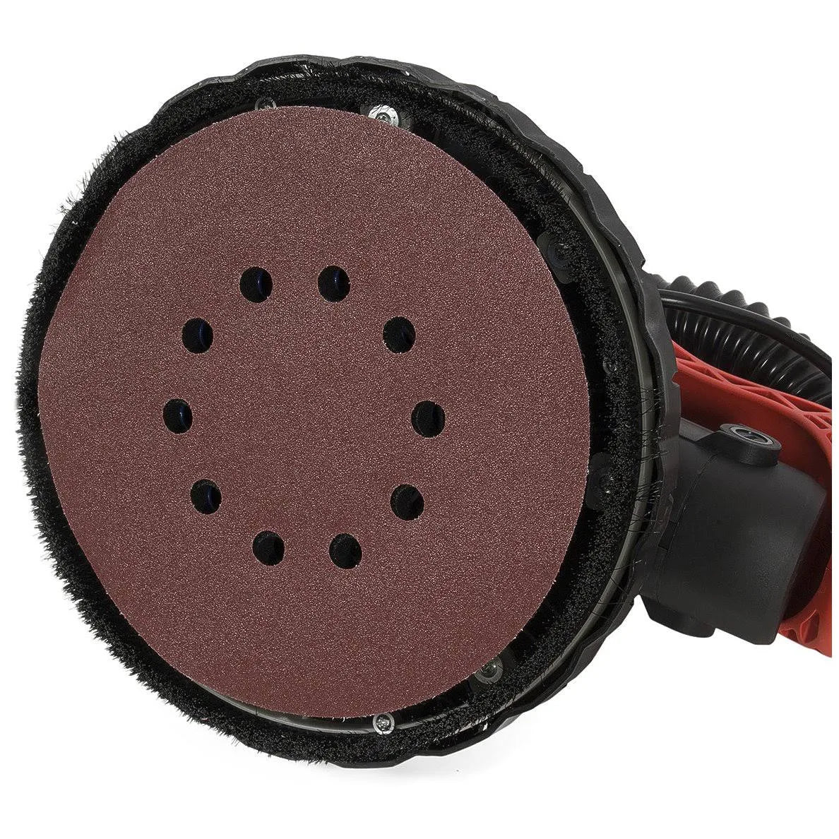 6ft 5 Speed Swivel Electric 600W Drywall Sander 6 Pcs Portable Case Z489351