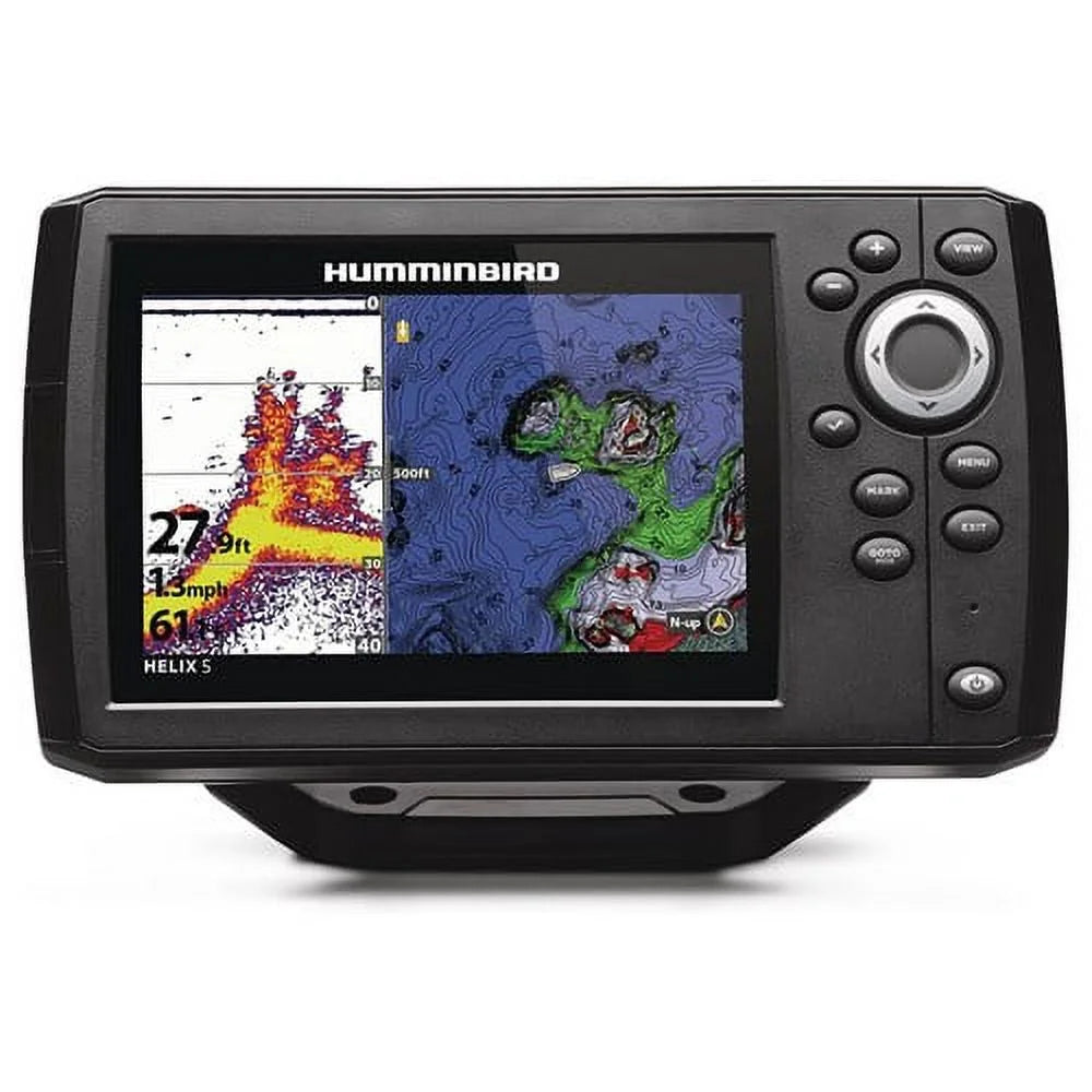 CHIRP GPS Fishfinder with Transom-mount Transducer K8323