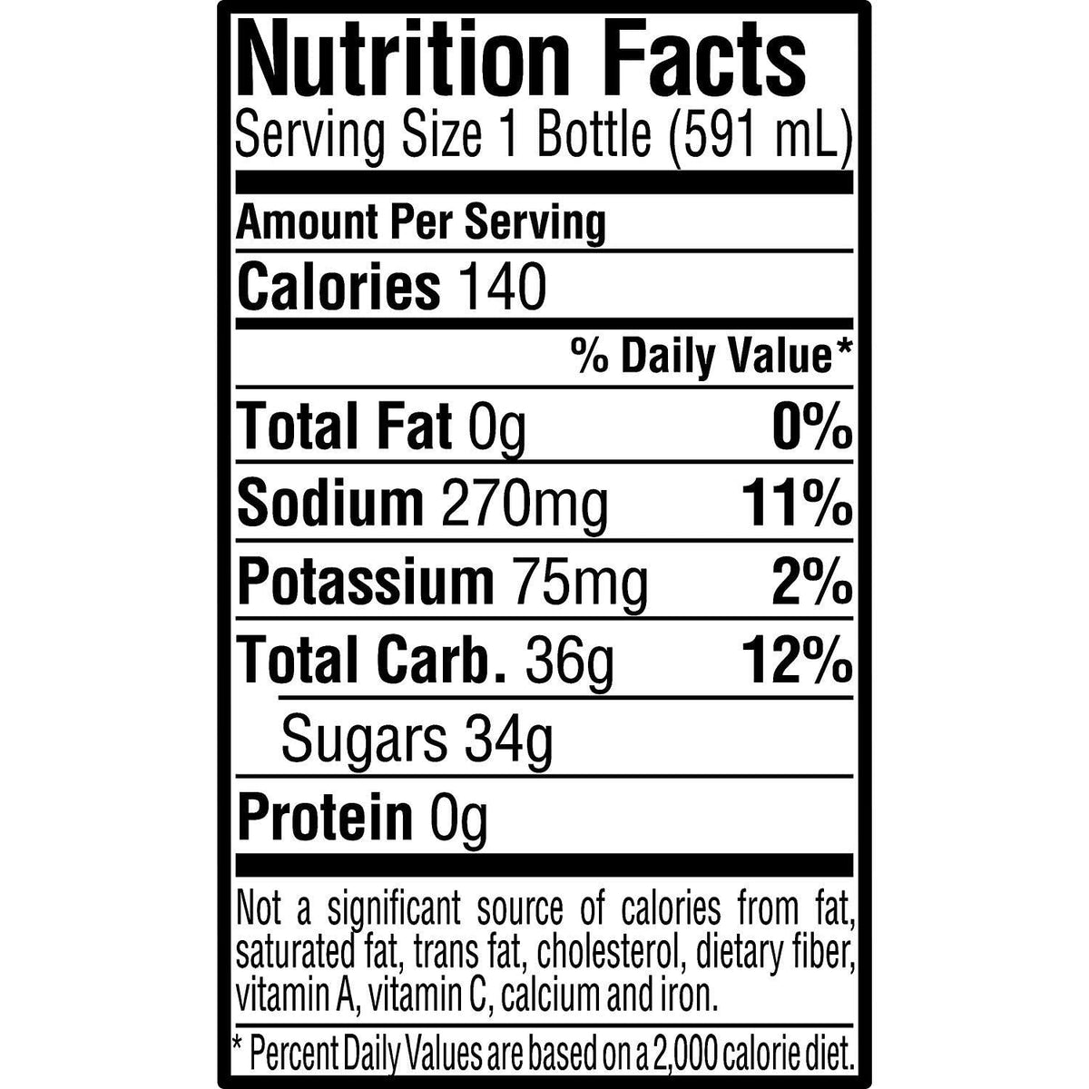 20 Ounce Bottles (Pack Of 12) D38934