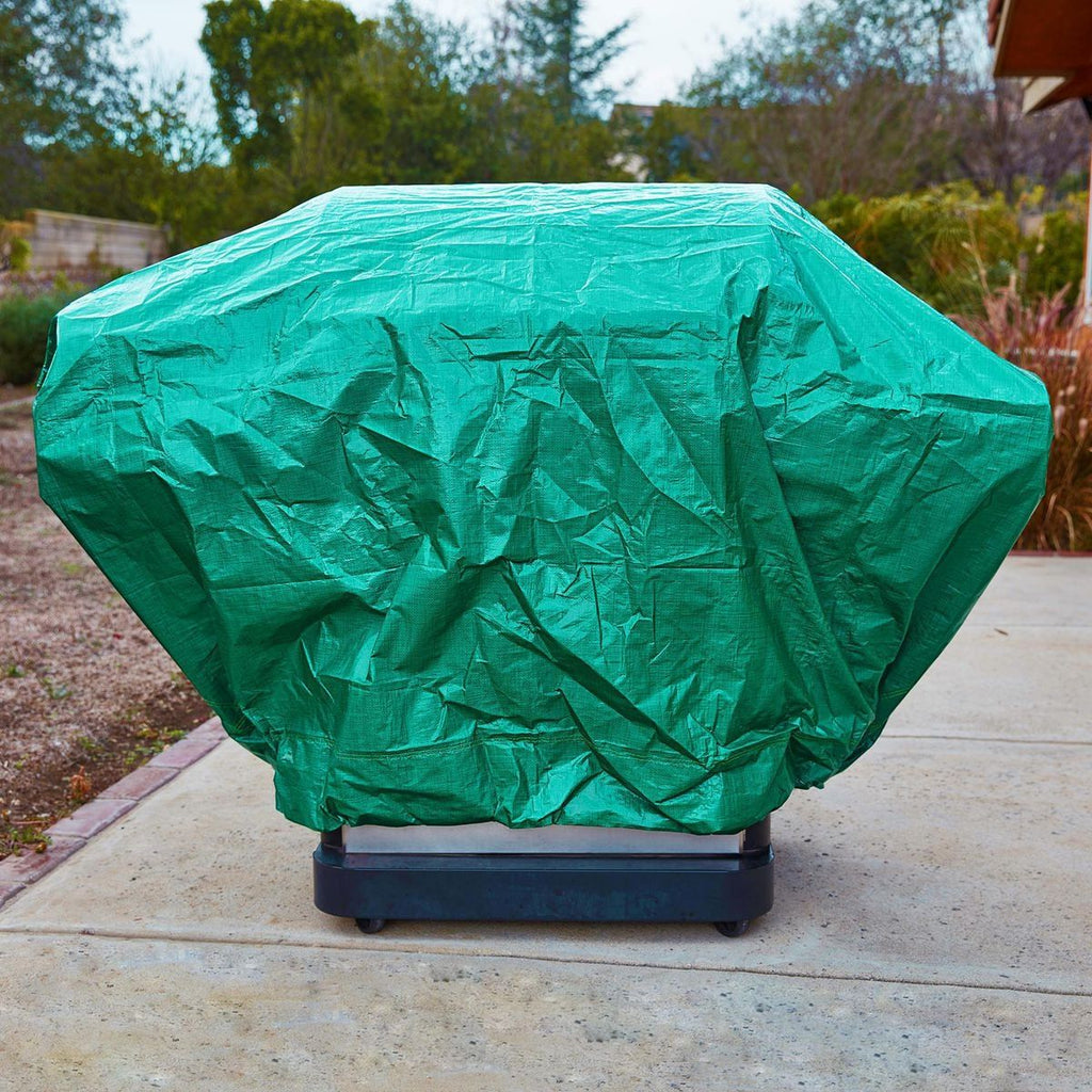 9 ft. x 9 ft. Weather-Resistant Drawstring Tarp Q466963
