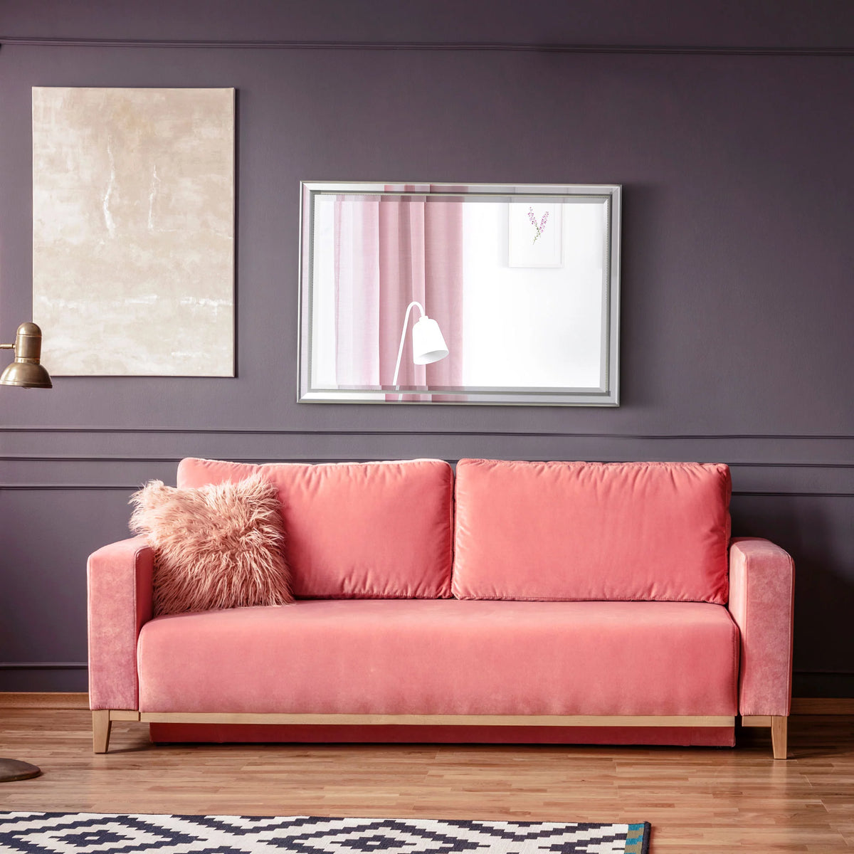 39" x 27" Modern Wall Mirror T779