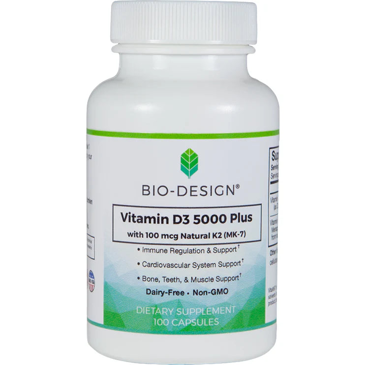 Vitamin D3 5000 Plus Nat MK-7 100 caps L471