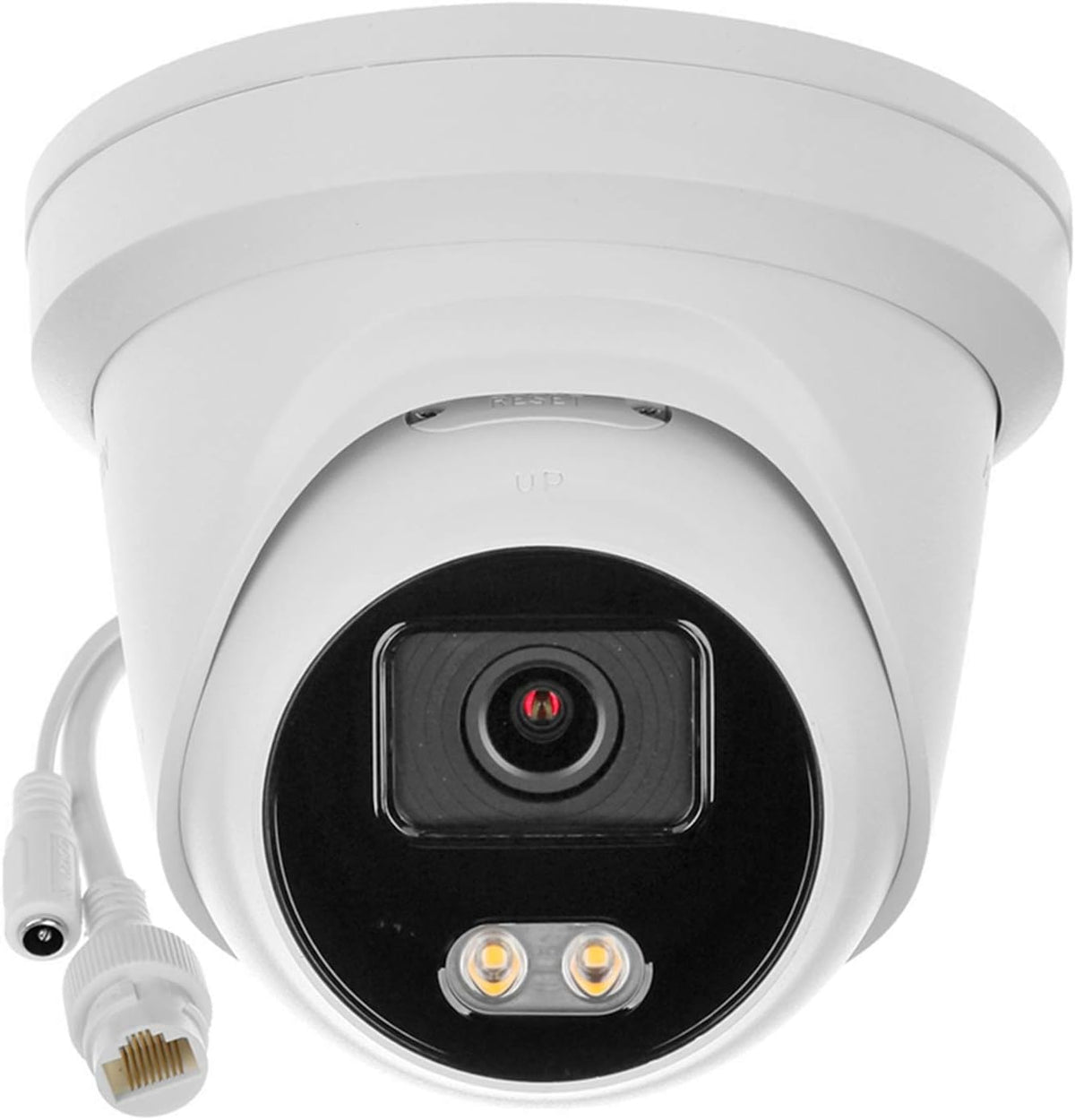 4MP Full Time Color PoE Outdoor IP Camera with 2.8mm Lens, 128GB Micro SD Card Slot, H.265+, IP67 Waterproof K60176