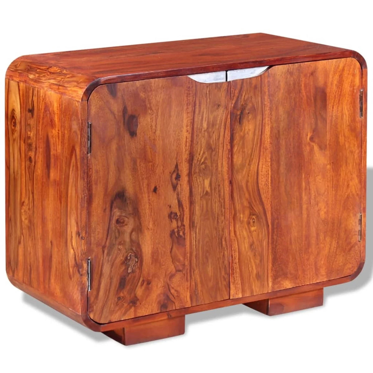 Solid Sheesham Wood Sideboard Storage Cabinet N2093