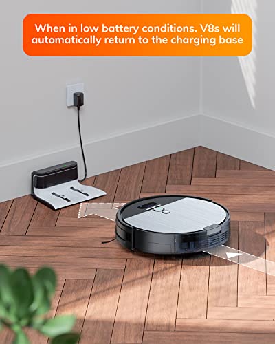 Robot Vacuum and Mop Combo with Self Emptying Station, LiDAR Navigation Y208980