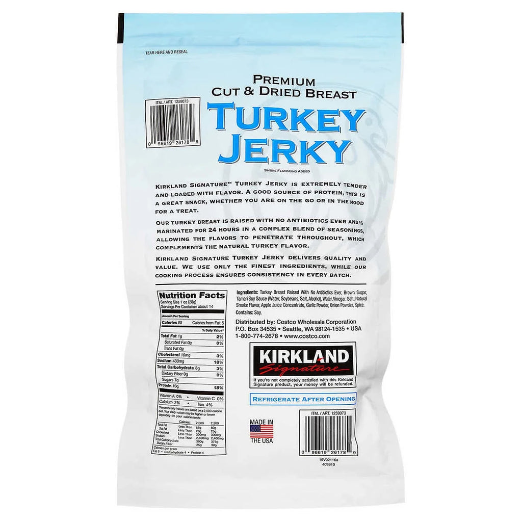 Turkey Jerky, 13.5 oz Q994045