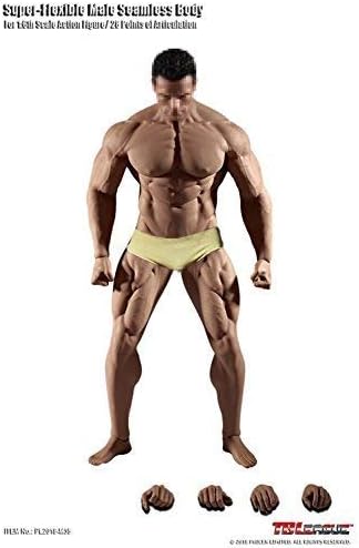 1/6th Scale Super Flexible Male Seamless Muscle Body Q485
