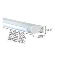 28W T5 Fluorescent Undercabinet Fixture White N424