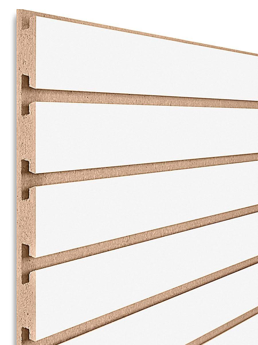 White Slatwall Easy Panel (2-Piece per Box) D8078