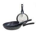 Black 3 Pan Set 20 24 28cm D70398