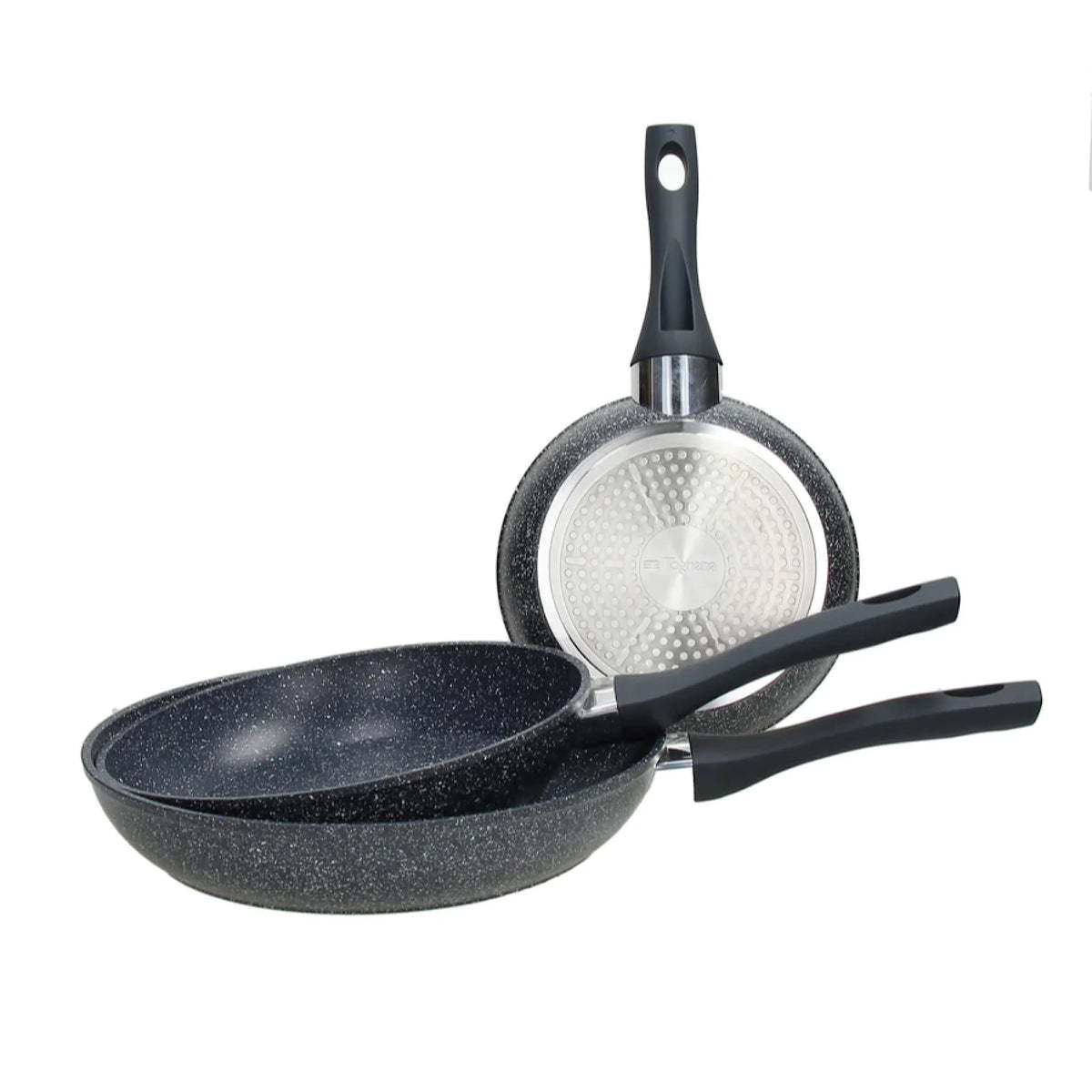 Black 3 Pan Set 20 24 28cm D70398