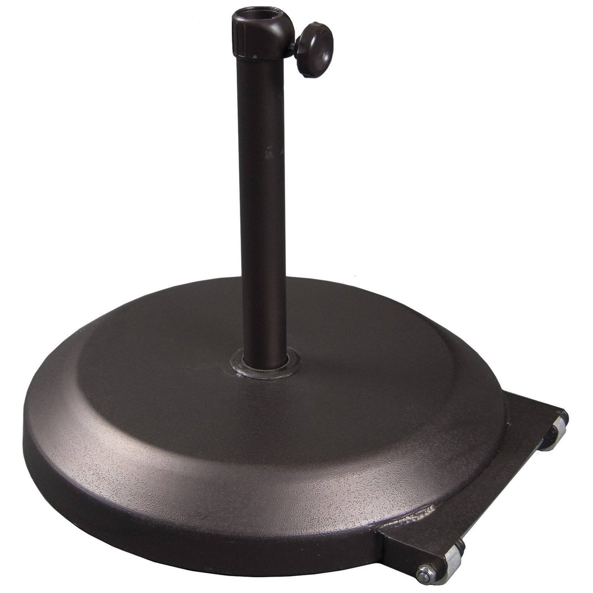 75 lbs Bronze Umbrella Base with Wheels C3061