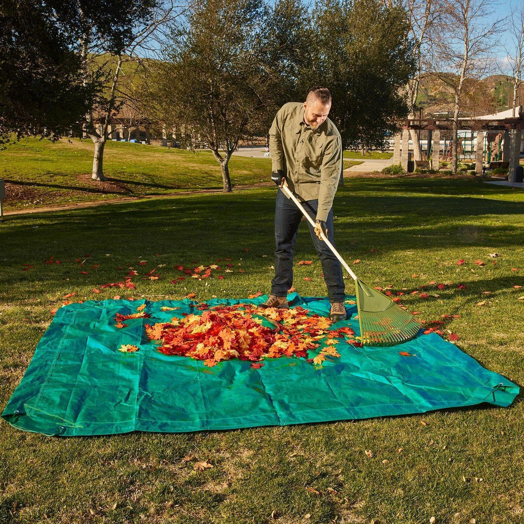 9 ft. x 9 ft. Weather-Resistant Drawstring Tarp Q466963