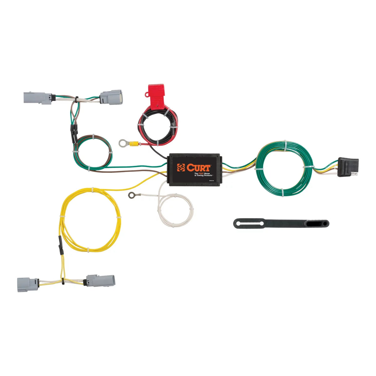 Vehicle-Side Custom 4-Pin Trailer Wiring Harness N8862