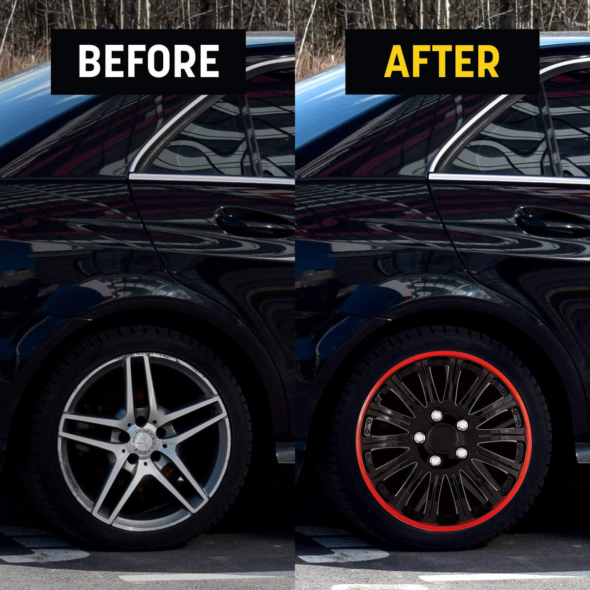 15 Inch Wheel Covers Set of 4 L62852