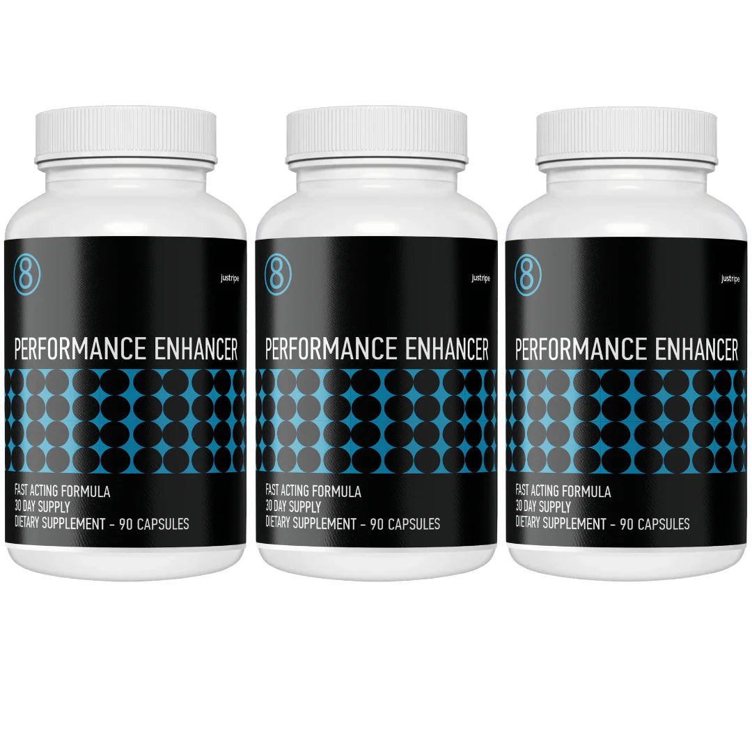 Male Performance Enhancer Support Supplement 3 Bottles P40579