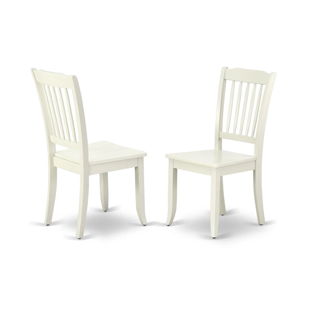 5 Pc Dining Table and 4 Wood Seat Chairs G65883