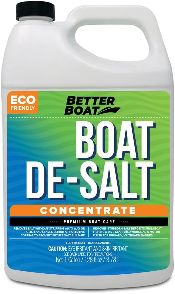 De-Salt Concentrate Salt Remover Flusher for Motors Marine Watercraft Engines Pack of 2 L3256