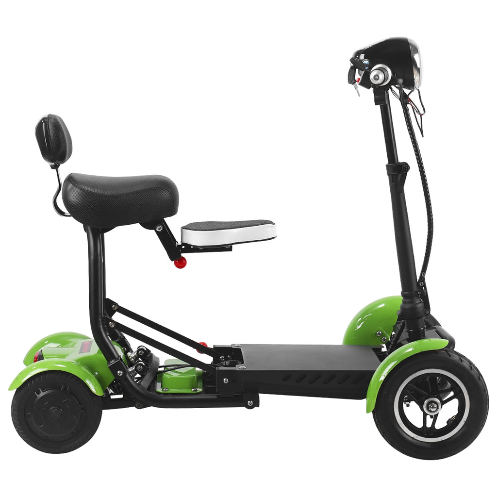 Blue 4 Wheel Foldable Electric Mobility Scooter E9979