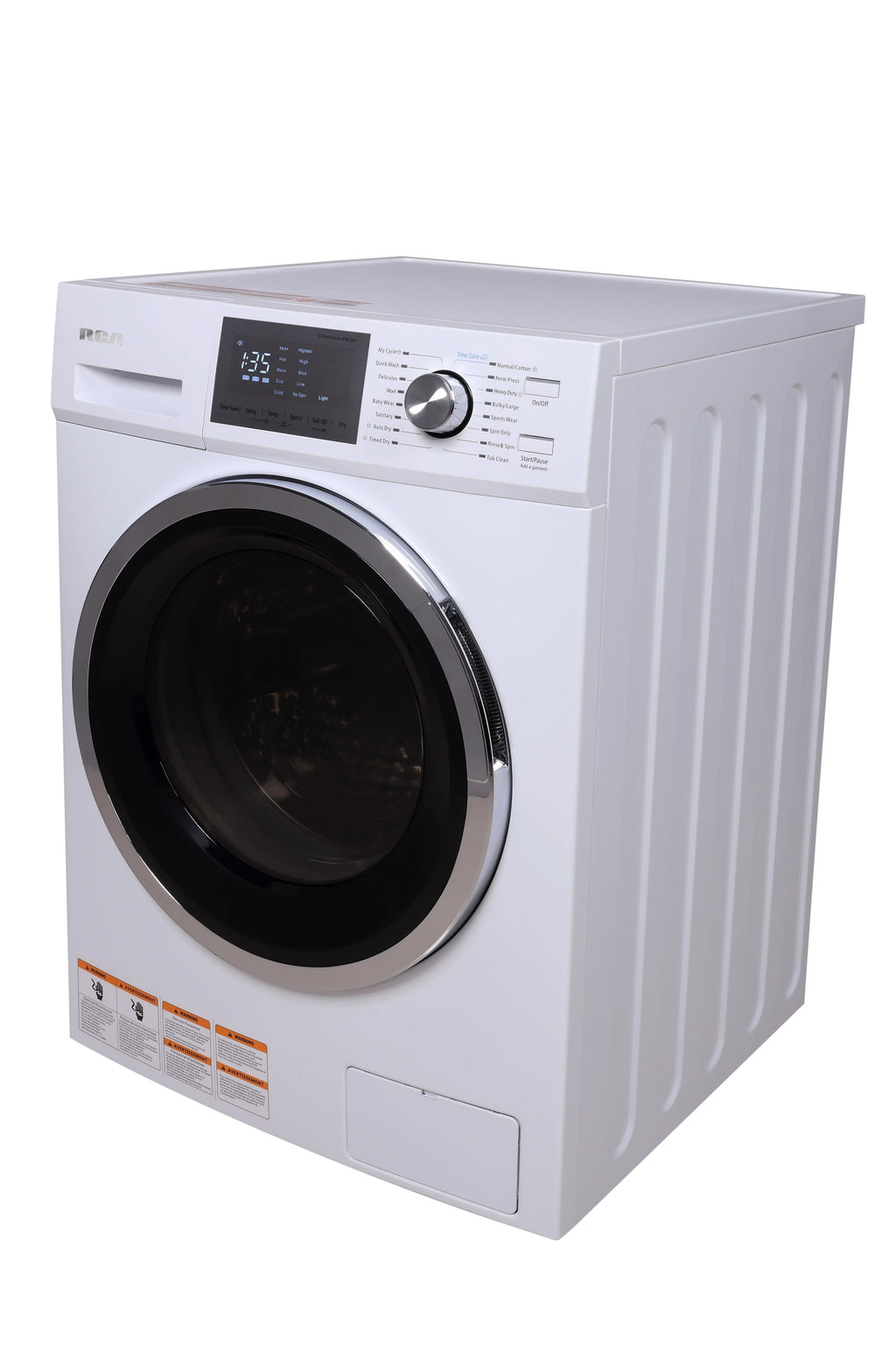 White 2.7 cu ft Front Loading Combo Washer and Dryer C843