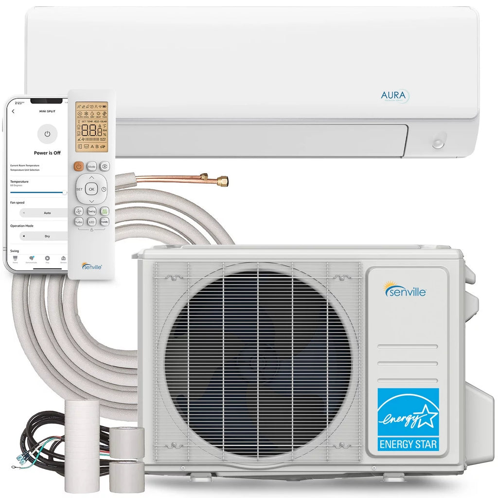18000 BTU White Mini Split Air Conditioner Heat Pump L712087