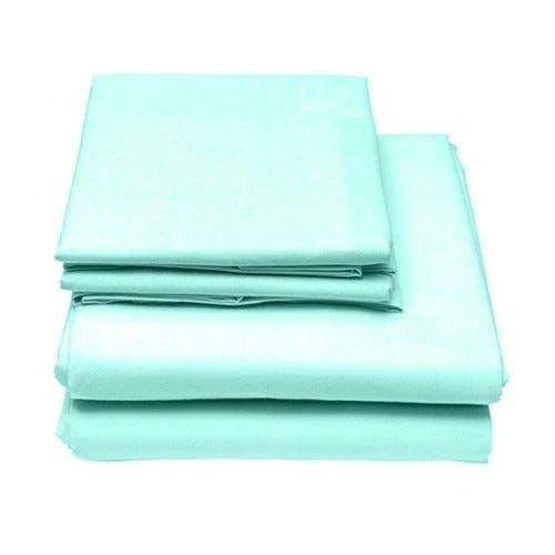 6-Piece Set Deep Pocket Bed Sheets Light Olive California King Q6384