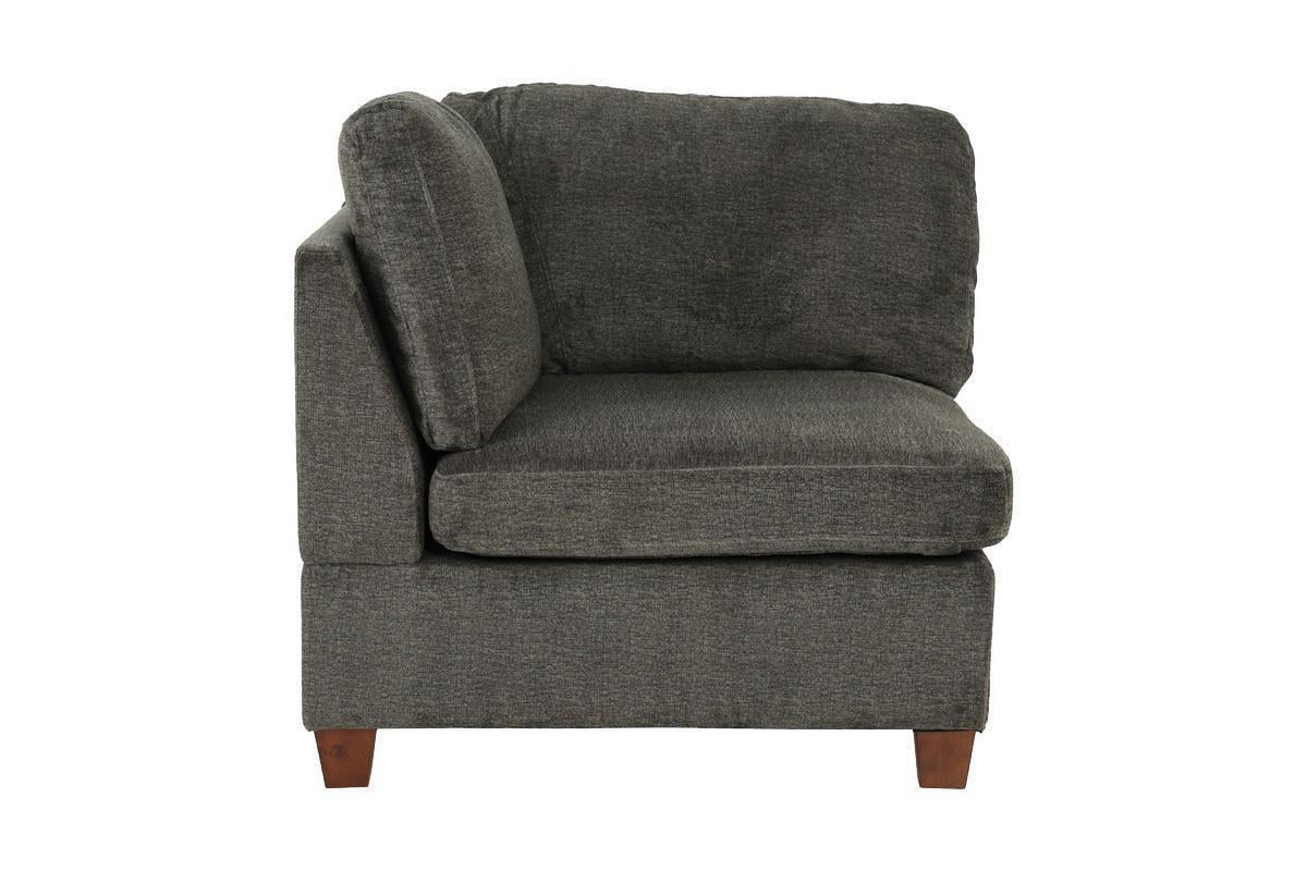 Grey Chenille Modular Sectional 8pc Set O3655