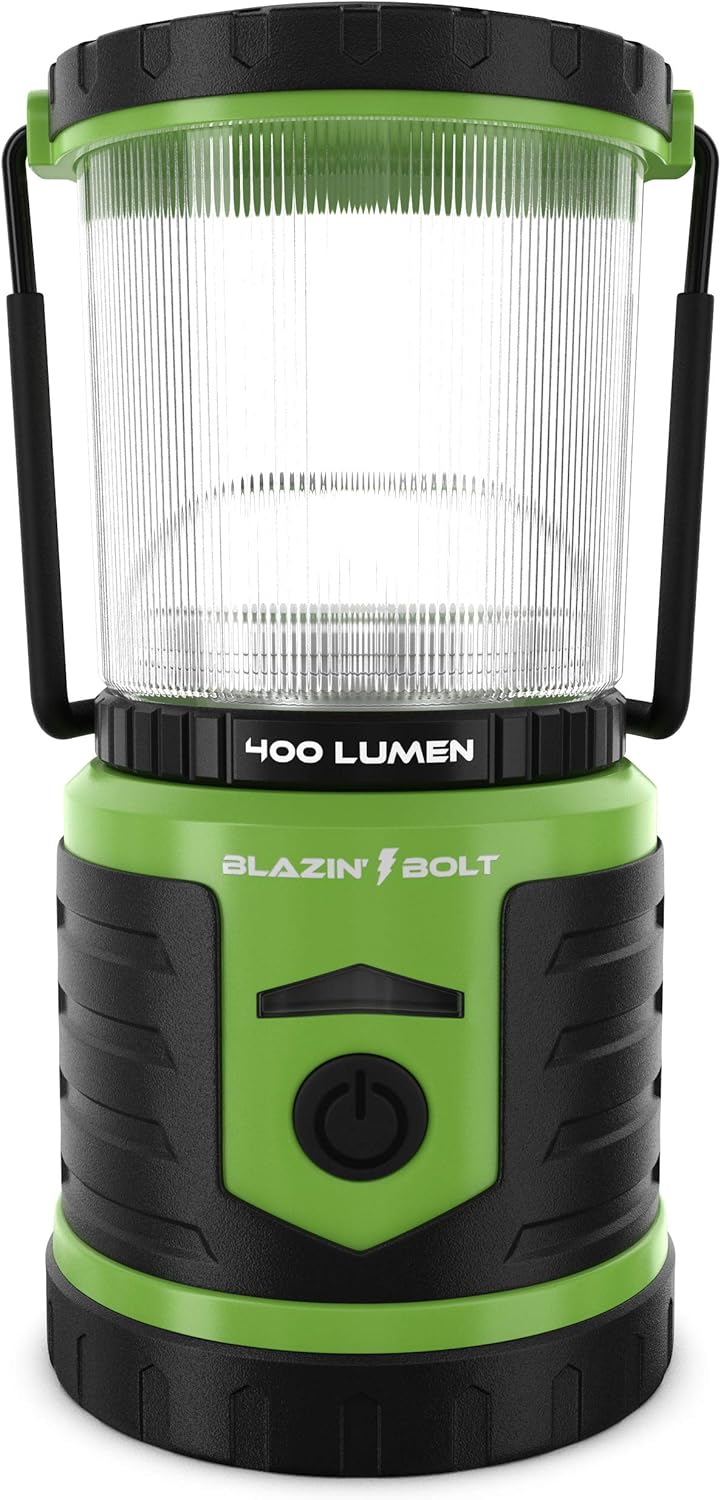 400 Hour Runtime 400 Lumen Orange Rechargeable LED Lantern W2108