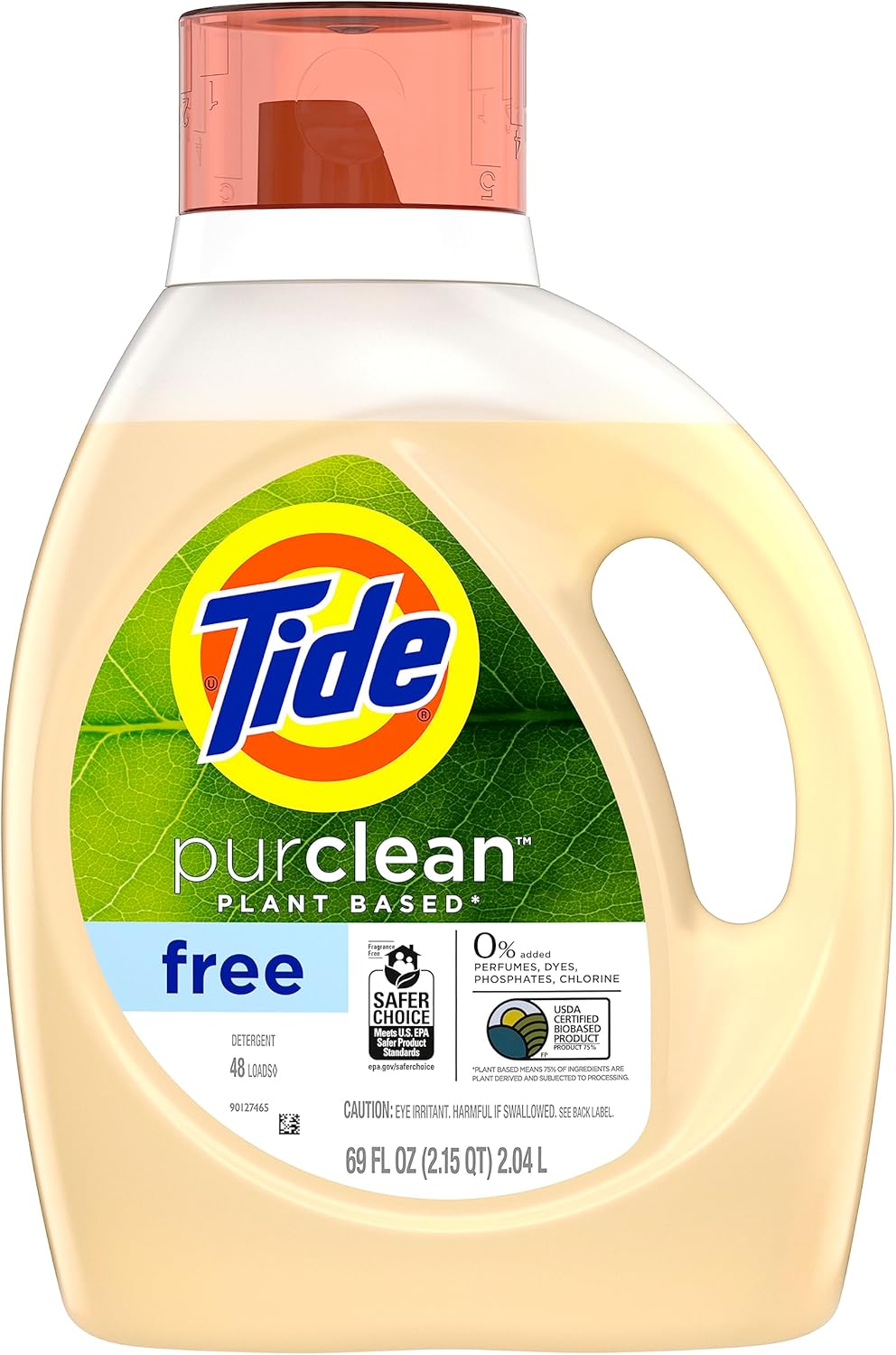 Unscented Liquid Laundry Detergent, 69 fl oz, 48 loads C9747