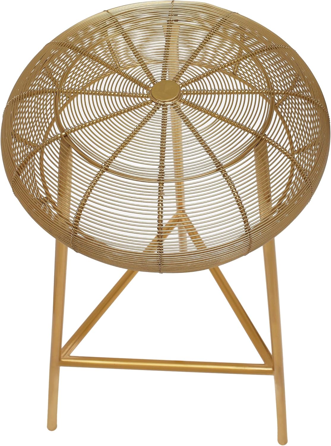 Gold Counter Height Metal Stool U92592