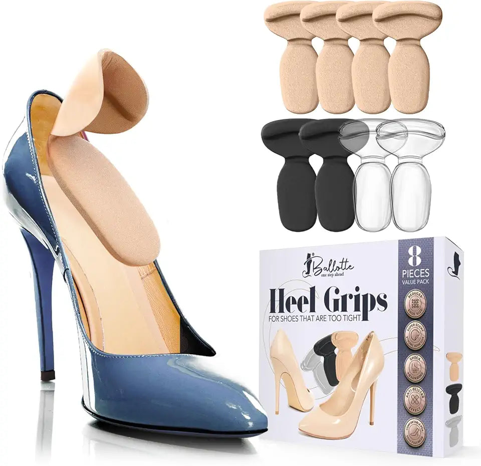 Silicone Heel Protectors 8-Pack Multicolor I521932