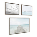 Framed Canvas Set - Gray (3 Piece) Q75356