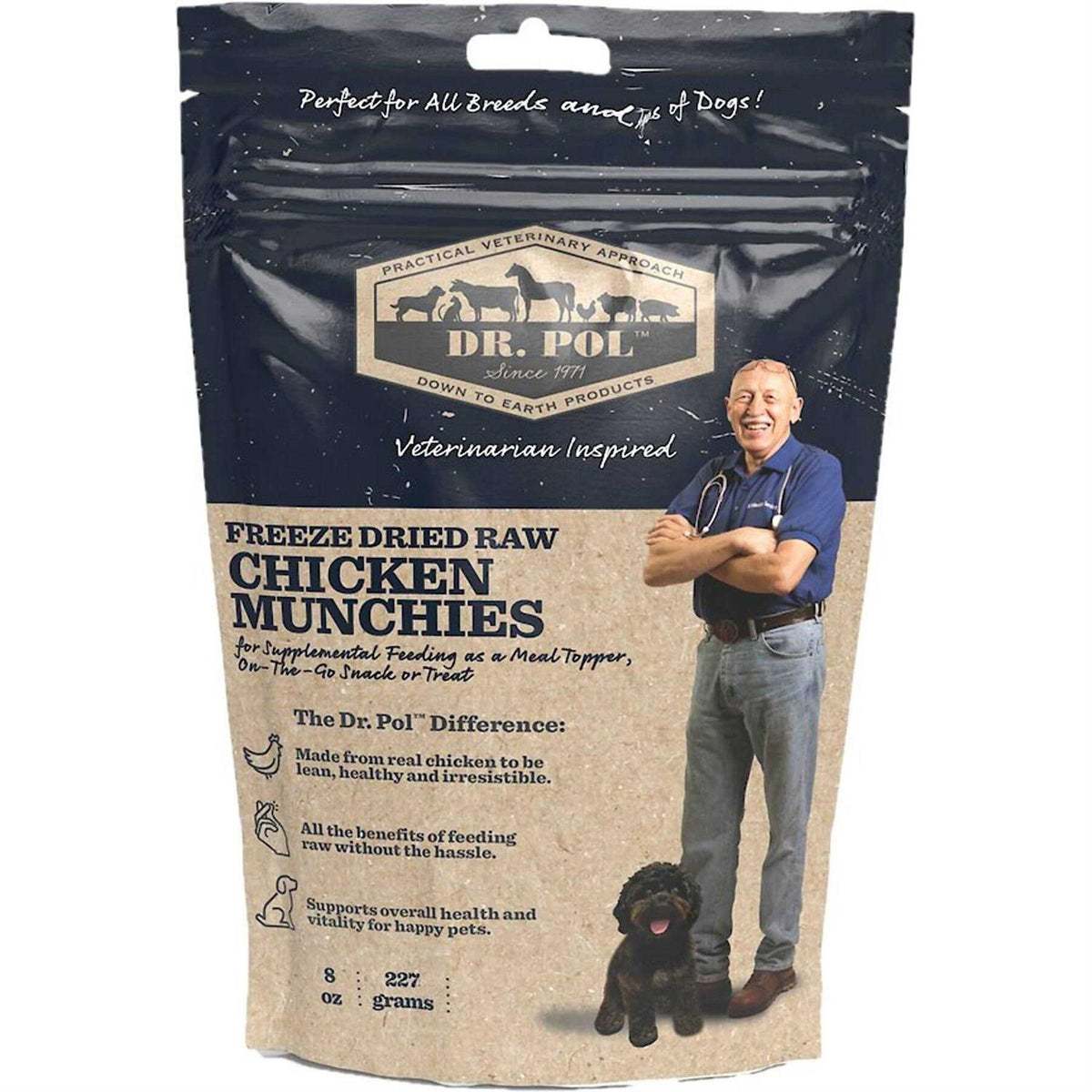 Grain-Free Freeze-Dried Raw Dog Treats D365527