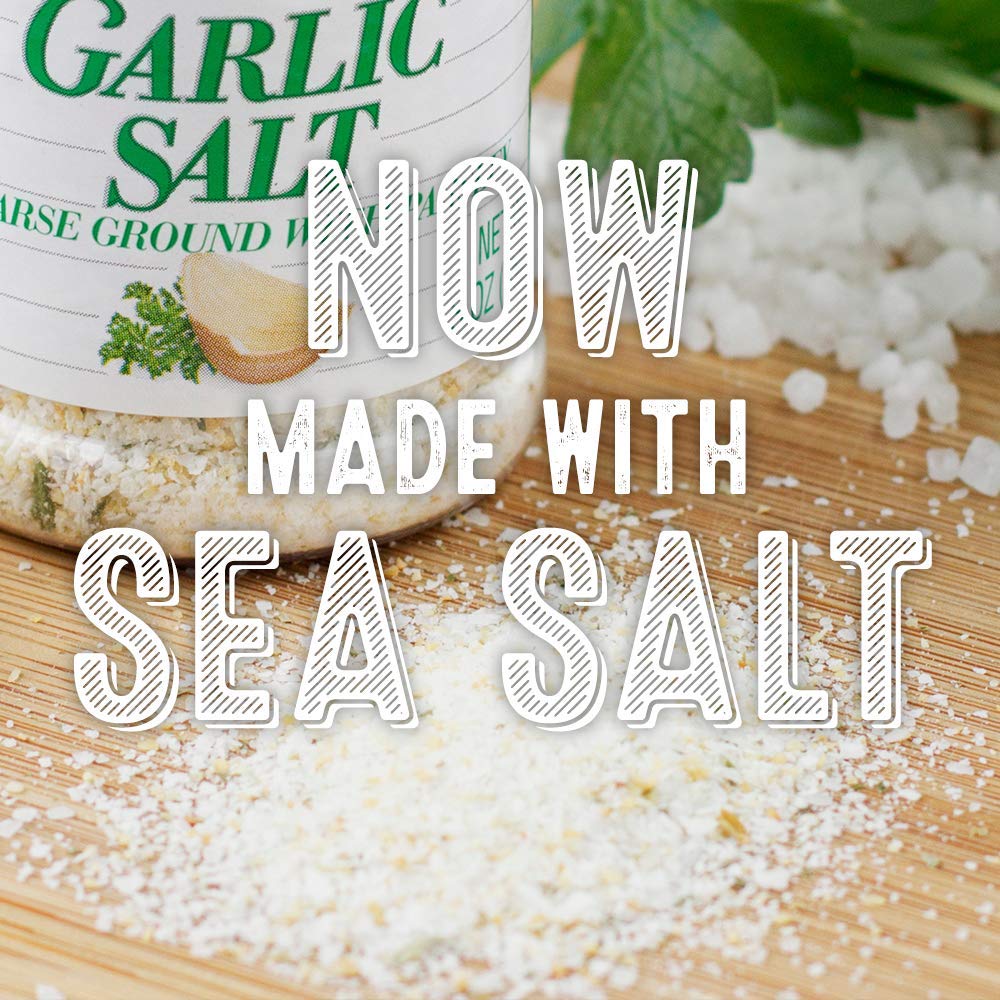 Coarse Ground Garlic Salt, 11 Oz I928
