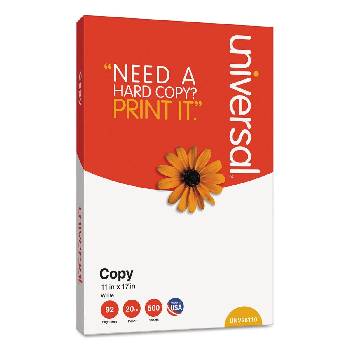 White 20lb 11 x 17 Copy Paper B565