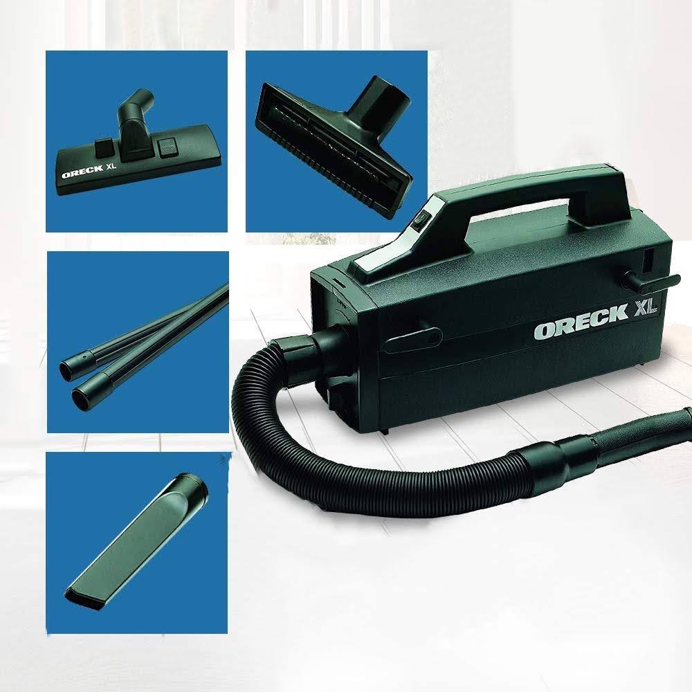 Compact Canister Vacuum Cleaner Black F876679