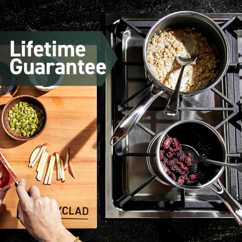 1-Quart Nonstick Saucepan with Tempered Glass Lid Q275494