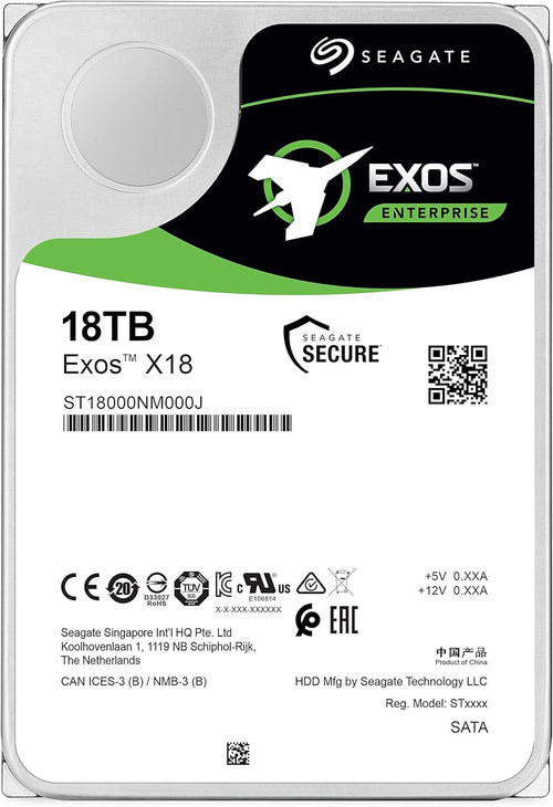 18TB Enterprise HDD 3.5 Inch SATA 7200 RPM E978