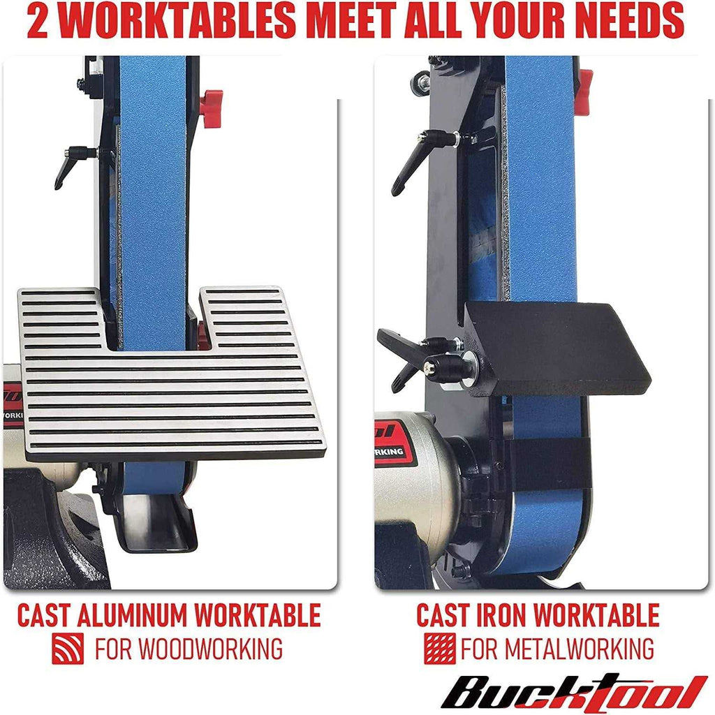 2 x 42 Belt Sander 6 Bench Grinder K5941